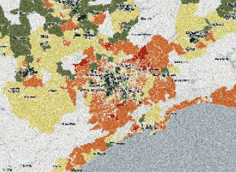 Mapa mostra limitações do isolamento vertical nas periferias