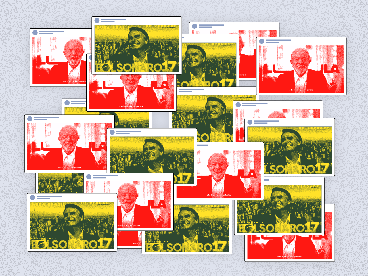 Candidatos param anúncios, mas apoiadores burlam regras e cometem crime eleitoral