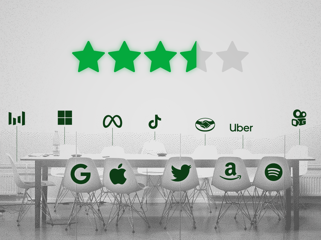 Como funcionários das gigantes de tecnologia avaliam as empresas no Glassdoor