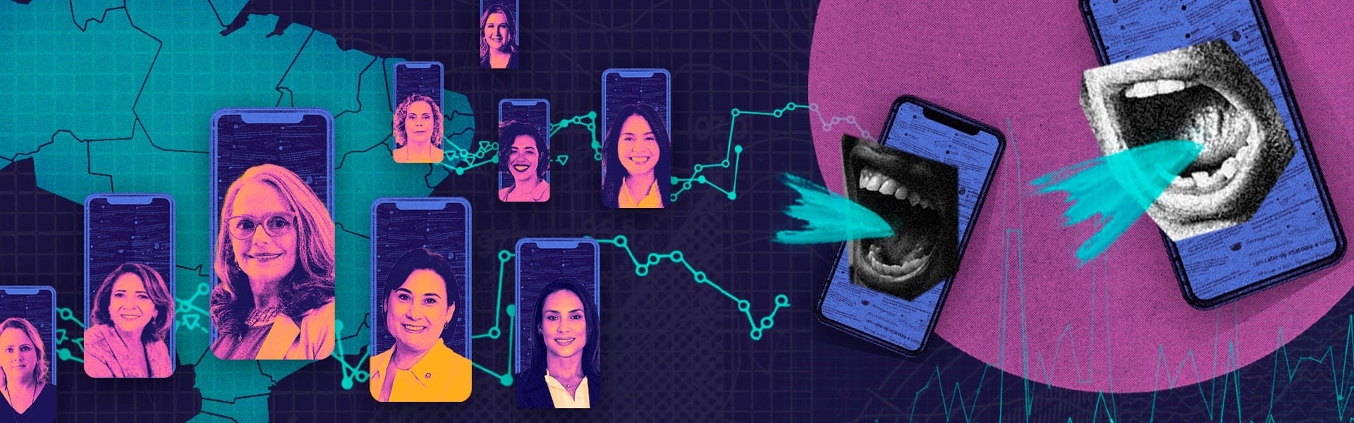 Violência online também atinge candidatas no interior do Brasil