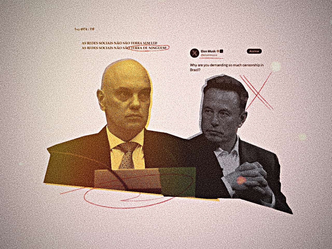 X indenizou advogado exposto no Twitter Files Brazil