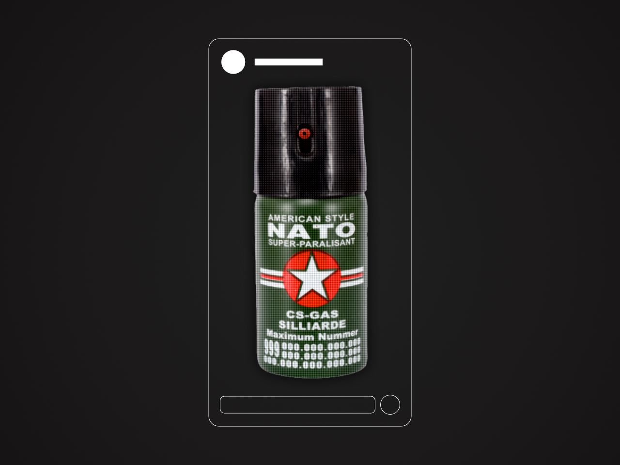Apesar de irregulares, sprays de pimenta e tasers são vendidos livremente nas redes