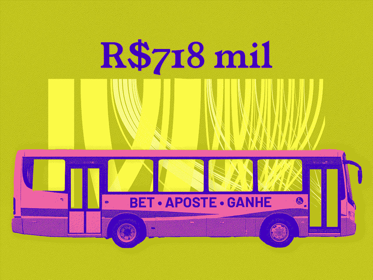 Em 4 anos, Prefeitura de São Paulo recebeu R$ 718 mil por publicidade de bets em ônibus